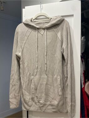 Men's Weston Jon Boucher Ribbed Hoodie Cardigan - Lightweight Casual Pullover